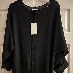 ANDREE BY UNIT Charcoal Knit Top